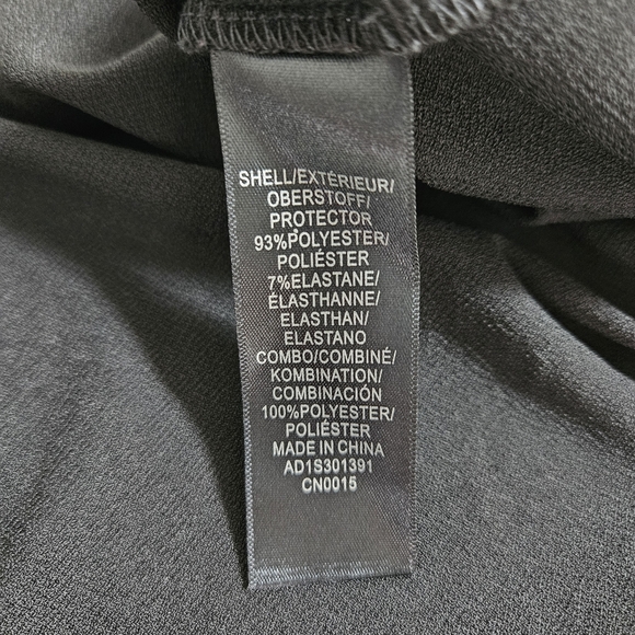 Adrianna Papell Womens Long Bubble Sleeve Top V Neck Flowy Lightweight Black M - Picture 10 of 12